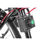 Detská sedačka Elibas pod sedlo - tmavosivá